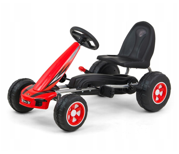 MILLY MALLY Gokart na pedały Viper Red - 1036675 - zdjęcie